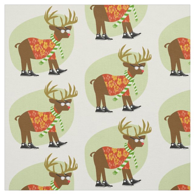 Tissu Vacances Hipster Buck (Échantillon)