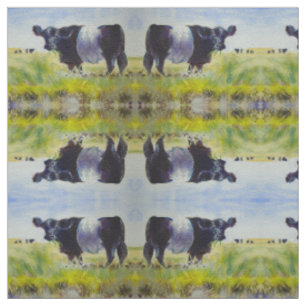 Tissu Vache ceinturée à Galloway