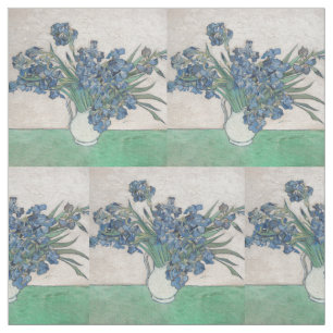 Tissu Van Gogh Iris Vase Peinture Impressionnisme