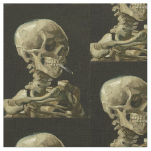 Tissu van gogh Skull