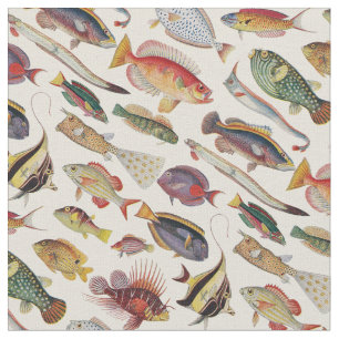 Tissu Variétés de poissons