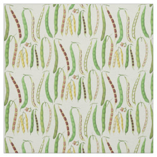 Tissu Variétés d'haricot d'Ernst Benary