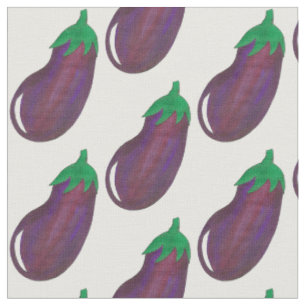 Tissu Végein végétal d'aubergine pourpre Veggie végétale