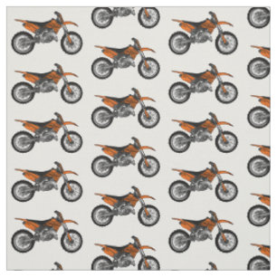 Tissu Vélo droit hors route moto / motocross dessin anim