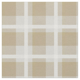 Tissu Vérification carreaux de buffle marocain sable jau