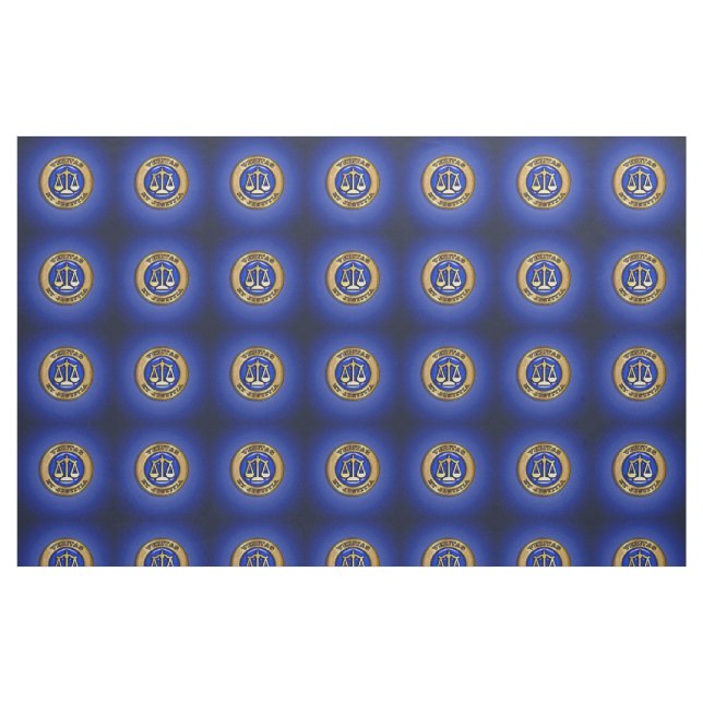 Tissu Veritas en bleu (Fat Quarter)