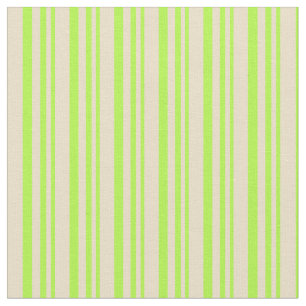 Tissu Vert clair et Motif bronzé