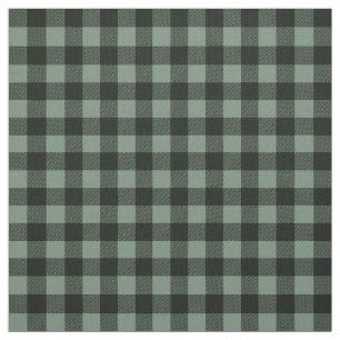 Tissu Vert clair foncé Plaid Buffalo