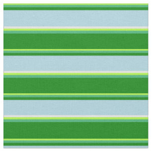 Tissu Vert clair, Vert mer, Vert, Bleu & Cyan clair