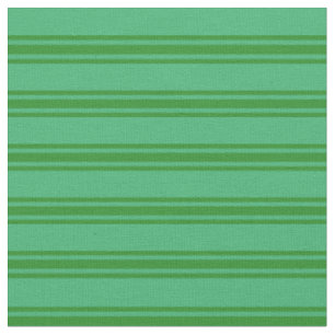 Tissu Vert mer et vert forêt Motif rayé de couleur verte