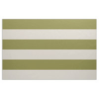 Vert olive et beige Grandes rayures Grande échelle