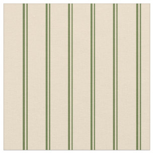 Tissu Vert olive foncé et Motif couleur bronze