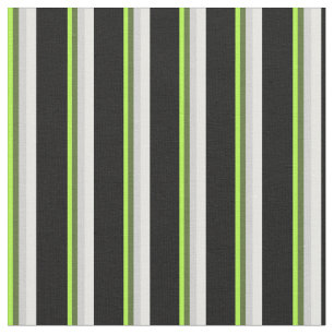 Tissu Vert, Vert olive foncé, Gris, Crème à la menthe & 