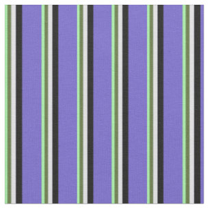 Tissu Vert, Vert olive, Lavande, Bleu noir et ardoise