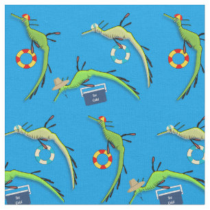 Tissu Vie de plage de Weedy Sea Dragons