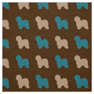 Tissu Vieux chien de garde anglais