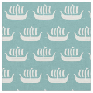 Tissu Viking ships