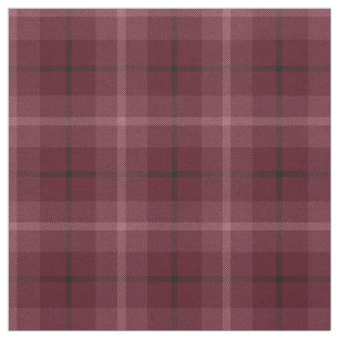 Tissu Vin, prune rouge, plaid noir/blanc pourpre de
