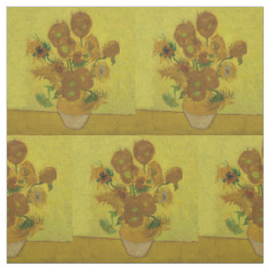 Tissu Vincent Van Gogh 15 Tournesols Peinture