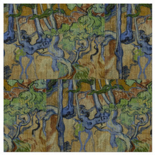 Tissu Vincent van Gogh - racines d'arbre