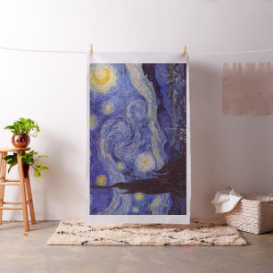 Tissu Vincent Van Gogh Starry Nuit Vintage Art
