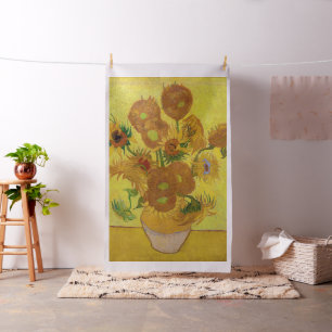 Tissu Vincent van Gogh - Vase avec quinze tournesols