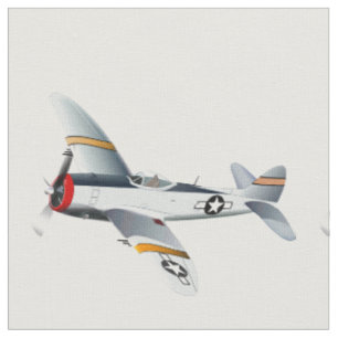 Tissu vintage d'avions de la guerre mondiale 2
