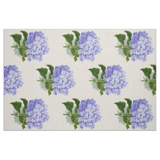 Tissu vintage d'hortensia