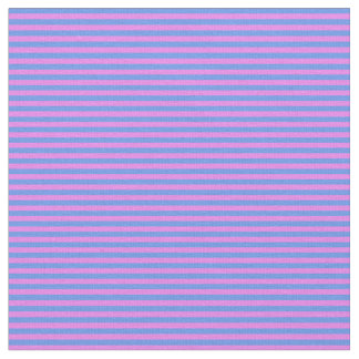 Tissu Violet et Cornflower Bleu Liner/Motif rayé