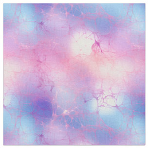 Tissu Violet pastel, bleu et rose abstrait