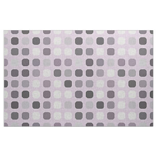 Tissu Violet rose violet violet rétro chic Carré rond Mo