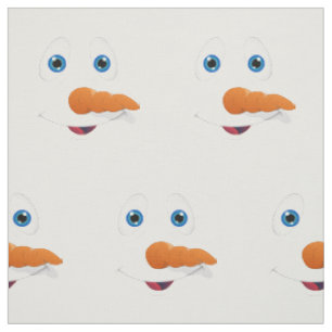 Tissu Visage de neige