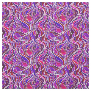 Tissu Vitrail violet Abstrait