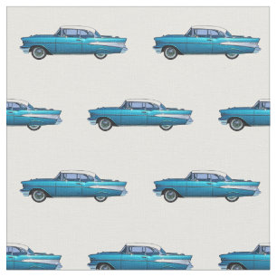 Tissu Voiture classique Chevy 1957 BelAire