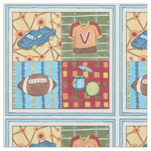 Tissu Voiture, le Jersey, football et kit de tambour