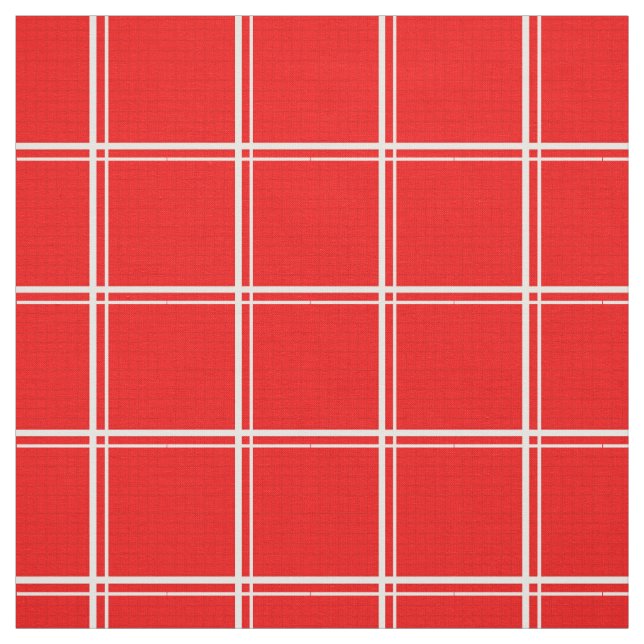 Tissu Volet Windows rouge défini (Échantillon)
