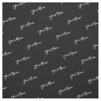 Votre nom Typographie Blanche