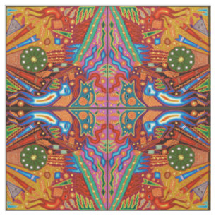 Tissu Voyage tribal maya mexicain de Boho d'art d'Oaxaca