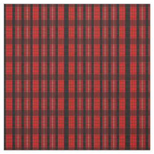 Tissu Vrai Motif rouge