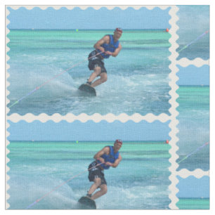 Tissu Wakeboarding dans les tropiques