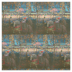 Tissu Wassily Kandinsky Le Couple à Cheval Art Russe