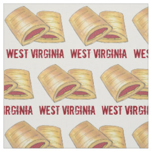 Tissu West Virginia WV Pepperoni Roll Snack Junk Food
