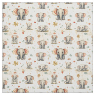 Tissu Whimsy's Big Day Out : Whimsy Elephant