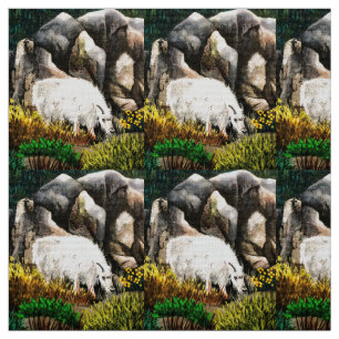 Tissu White Mountain Chèvre Junior