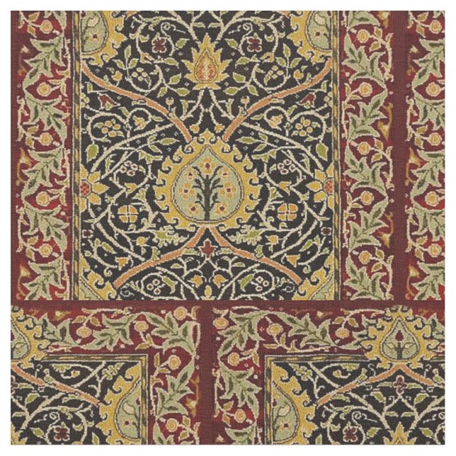 Tissu William Morris Classique Tapis Art Design d'impres (Fermer)