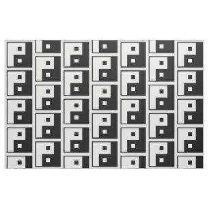 Tissu Yin carré Yang