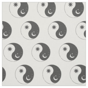 Tissu yin solaire lunaire yang équilibre céleste cosmi