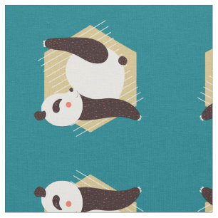 Tissu Yoga de panda