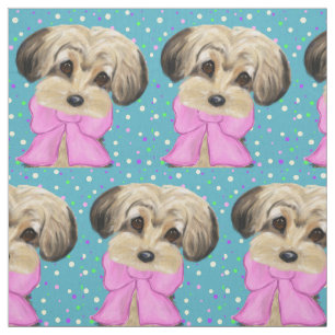 Tissu Yorkie poo