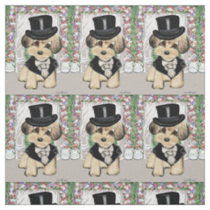 Tissu Yorkie Poo